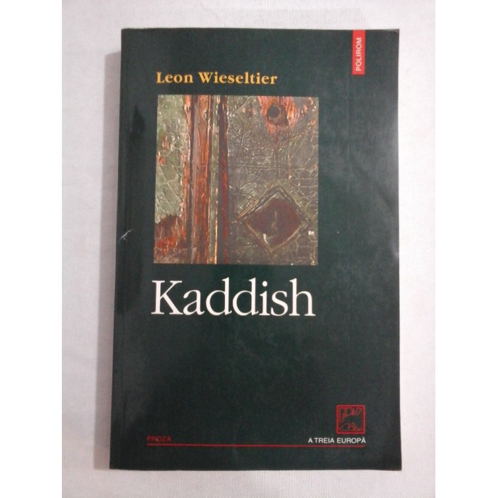     KADDISH  -  Leon  WIESELTIER  